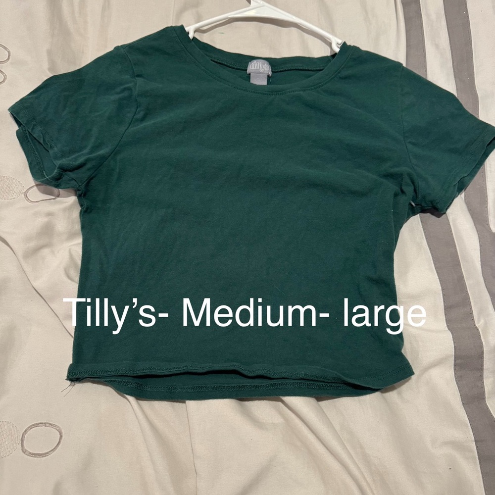 Cropped short sleeve